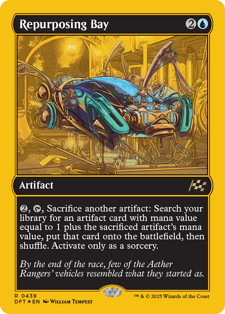Repurposing Bay (First-Place Foil) [Aetherdrift] | Jack's On Queen