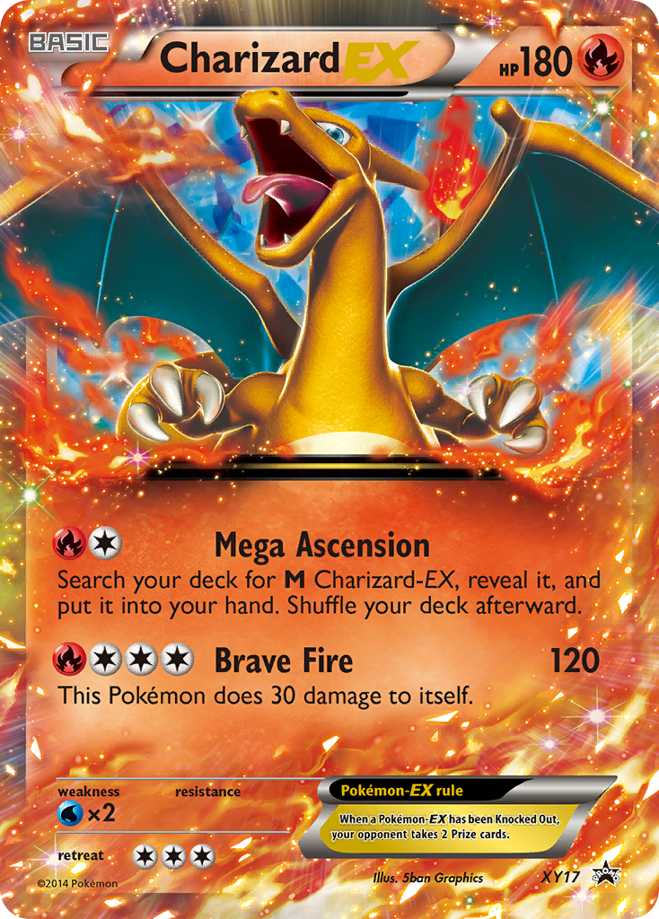 Charizard EX (XY17) [XY: Black Star Promos] | Jack's On Queen