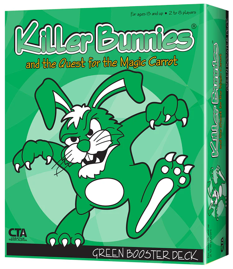 Killer Bunnies and the Quest for the Magic Carrot Green Booster Pack | Jack's On Queen