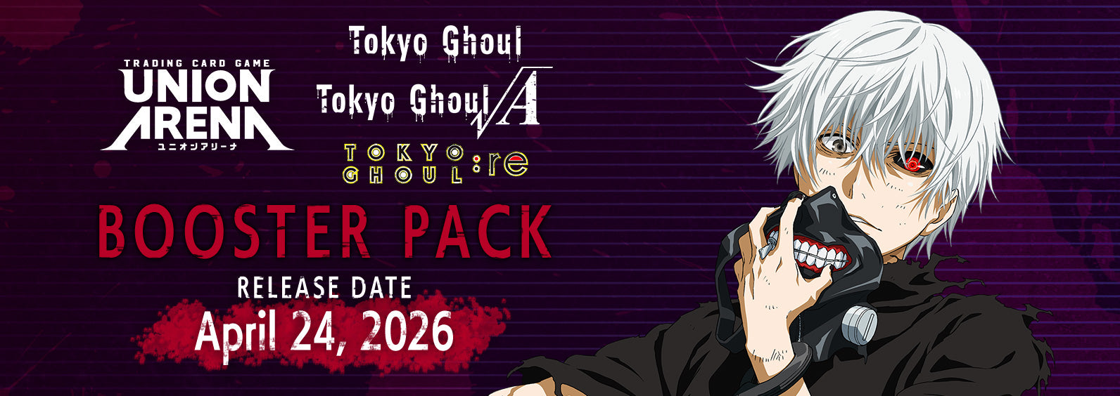 UNION ARENA TOKYO GHOUL BOOSTER BOX | Jack's On Queen