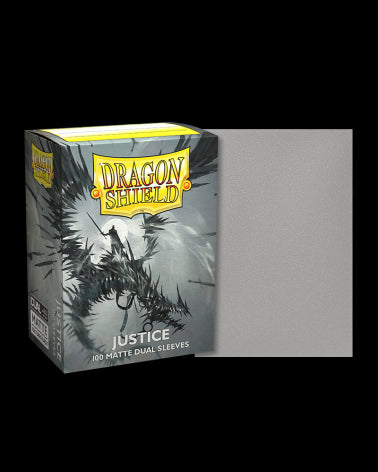 DRAGON SHIELD SLEEVES DUAL MATTE JUSTICE 100CT | Jack's On Queen