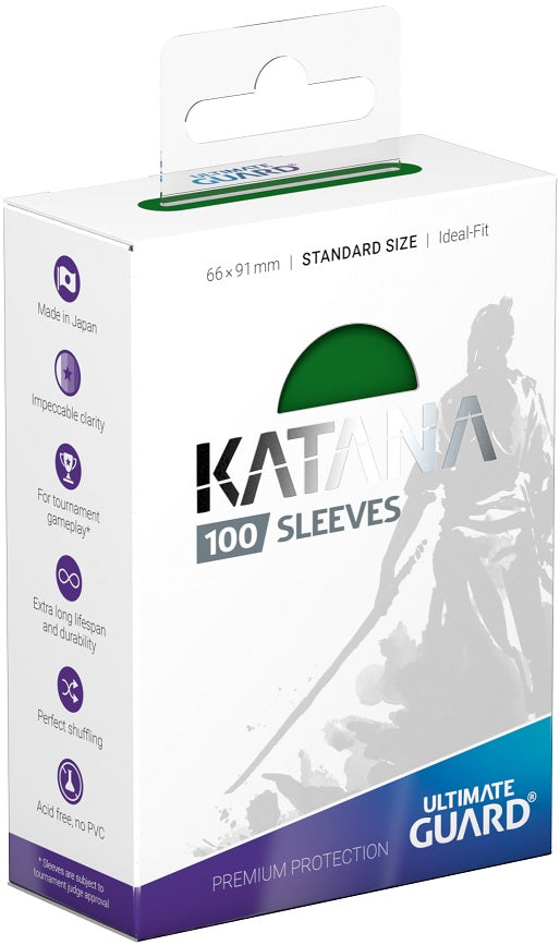 UG SLEEVES KATANA GREEN 100CT | Jack's On Queen