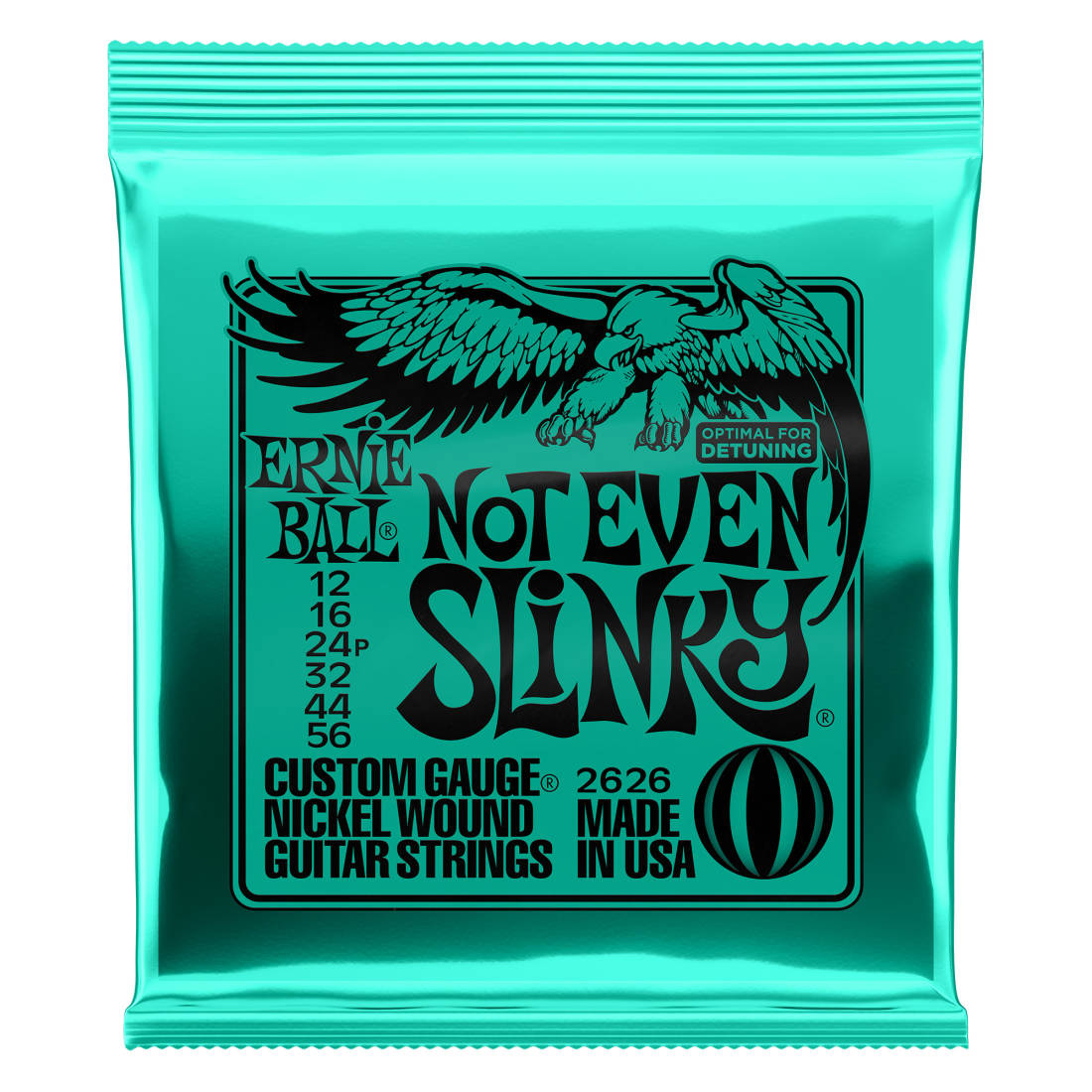 ERNIE BALL Not Even Slinky 2626 STRINGS 12-56 | Jack's On Queen