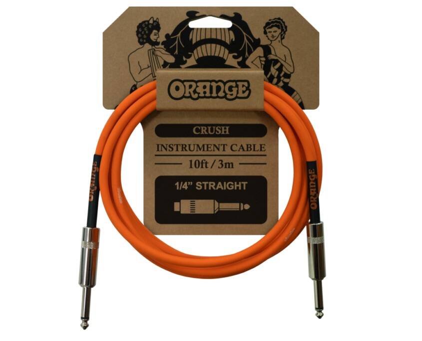 Crush Series Instrument Cable Straight/Straight - 10 foot | Jack's On Queen