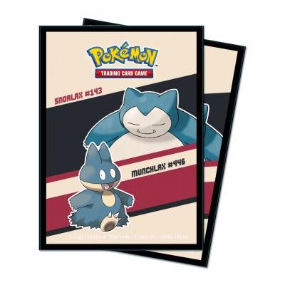 Pokemon Snorlax & Munchlax Sleeves (65ct) | Jack's On Queen