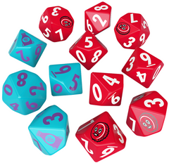 Fallout Factions Nuka-Cola Dice Set | Jack's On Queen