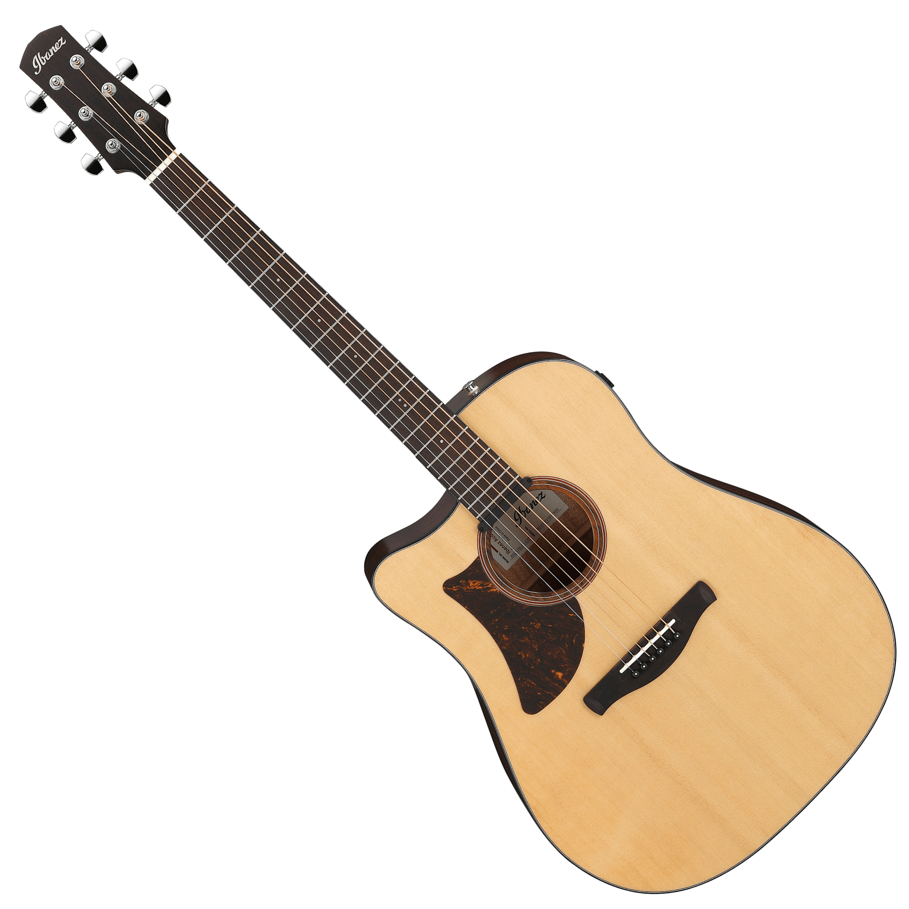 Ibanez AAD170LCELGS Natural Low Gloss 6 String LH Acoustic Electric Guitar | Jack's On Queen