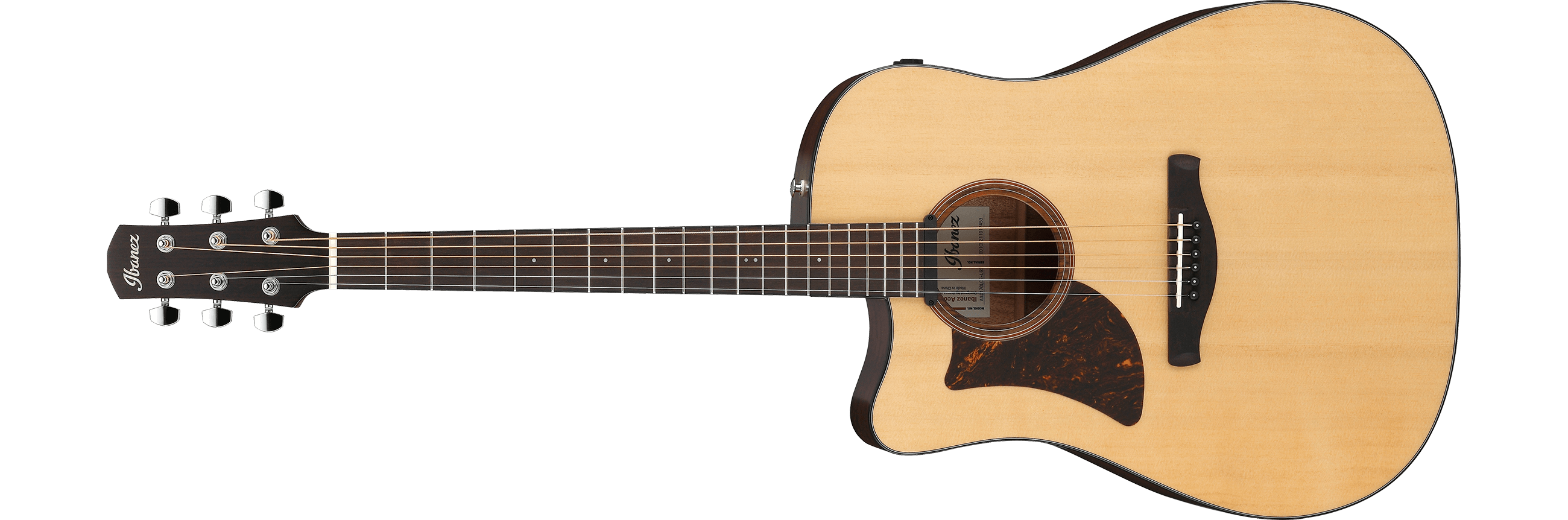 Ibanez AAD170LCELGS Natural Low Gloss 6 String LH Acoustic Electric Guitar | Jack's On Queen