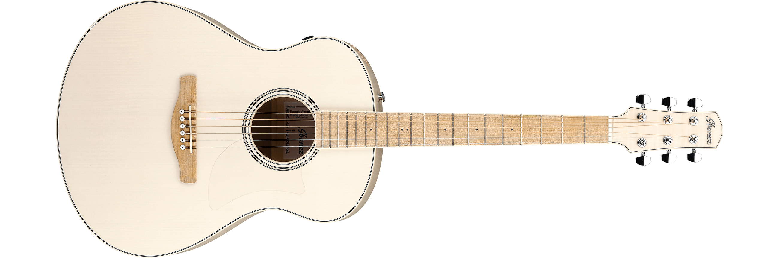 Ibanez AAM370EOAW Acoustic Guitar - Open Pore Antique White | Jack's On Queen