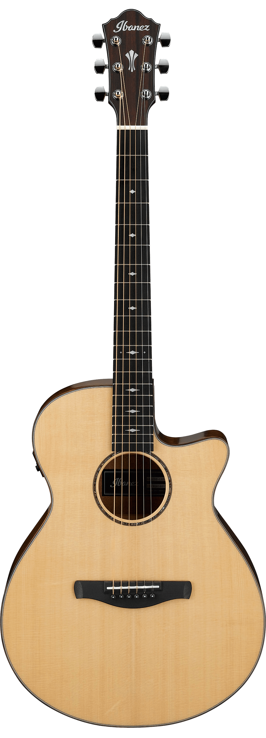 Ibanez AEG200 Acoustic/Electric Guitar - Natural Low Gloss | Jack's On Queen