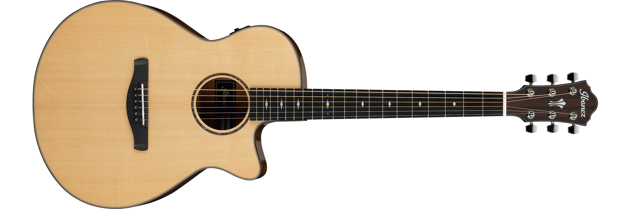 Ibanez AEG200 Acoustic/Electric Guitar - Natural Low Gloss | Jack's On Queen