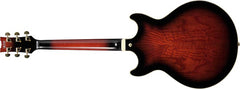 Ibanez AM153QA ARTSTAR Hollow Body Electric Guitar - Dark Brown Sunburst | Jack's On Queen