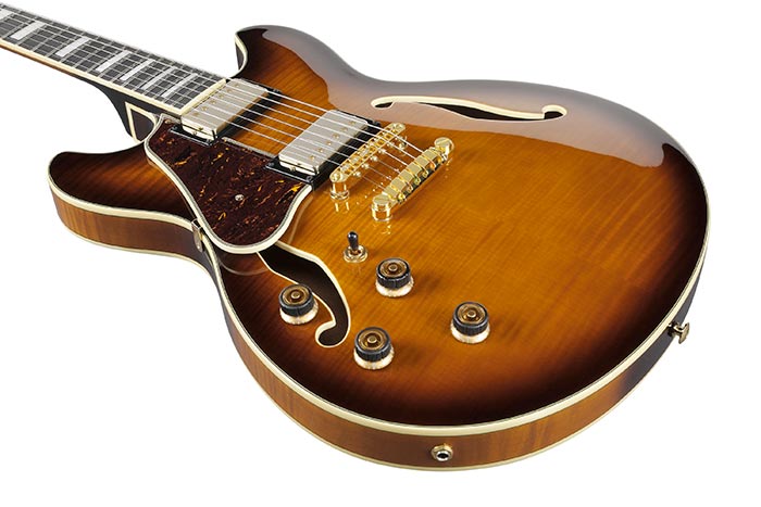 Ibanez AS93FMLVLS left handed semi-hollow electric guitar | Jack's On Queen
