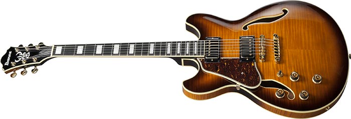 Ibanez AS93FMLVLS left handed semi-hollow electric guitar | Jack's On Queen