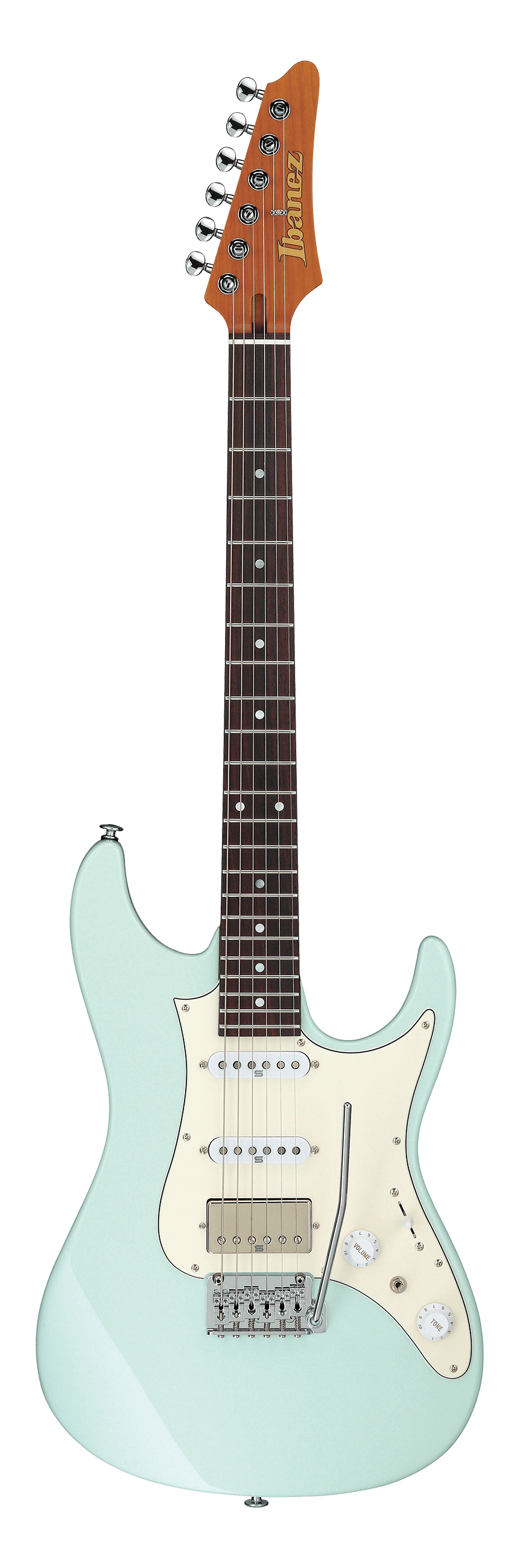 Ibanez AZS2204NW Mint Green AZS Series 6 String RH Electric Guitar with Case azs-2204-mgr | Jack's On Queen