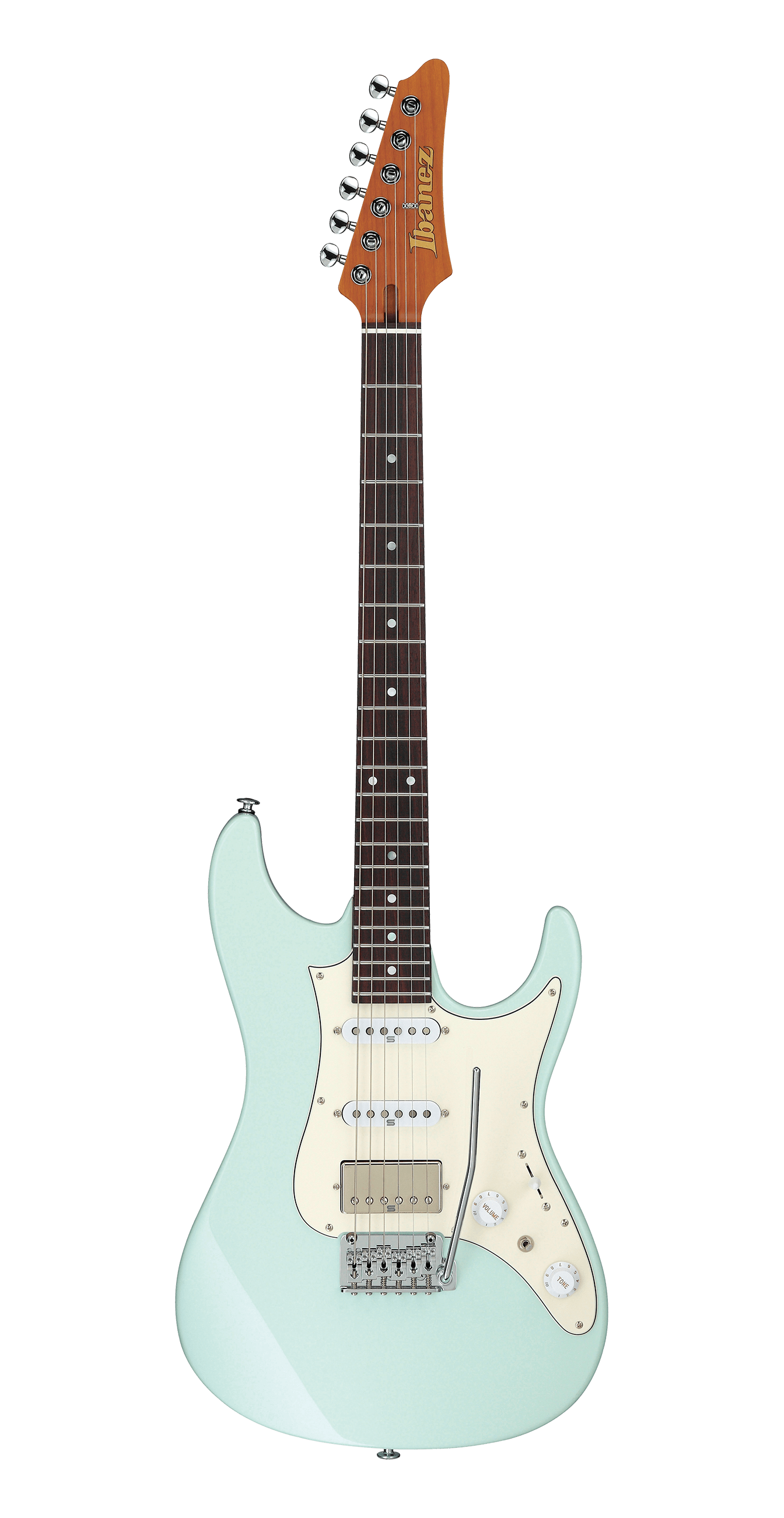 Ibanez AZS2204NW Mint Green AZS Series 6 String RH Electric Guitar with Case azs-2204-mgr | Jack's On Queen