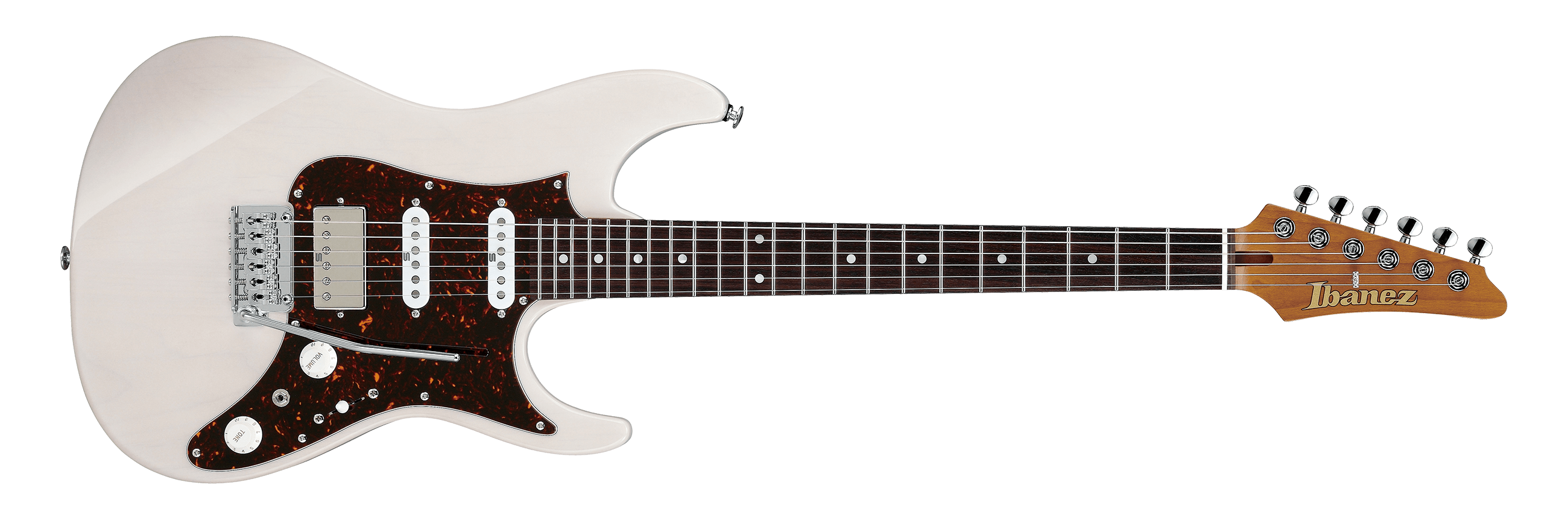 Ibanez AZ2204N-AWD Prestige - Antique White Blonde Electric Guitar | Jack's On Queen