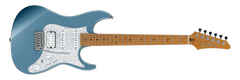 Ibanez AZ2204-ICM Prestige Double Cutaway HSS with Vibrato, Roasted Maple Neck - Ice Blue Metallic | Jack's On Queen