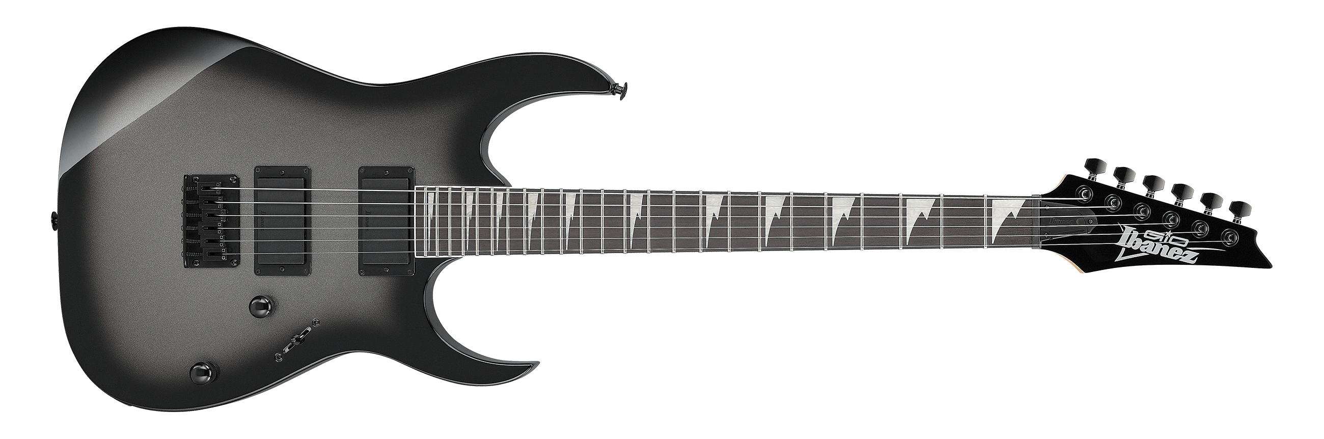 IBANEZ GRG121DXMGS -  Ibanez Electric Guitar Metallic Gray Sunburst | Jack's On Queen