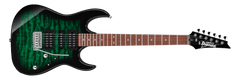 IBANEZ GRX70QA TEB - Electric Guitar - Transparent Emerald Burst | Jack's On Queen