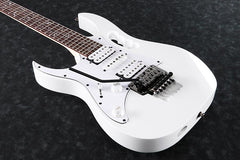 Ibanez JEMJRLWH Steve Vai Signature Left Handed White | Jack's On Queen