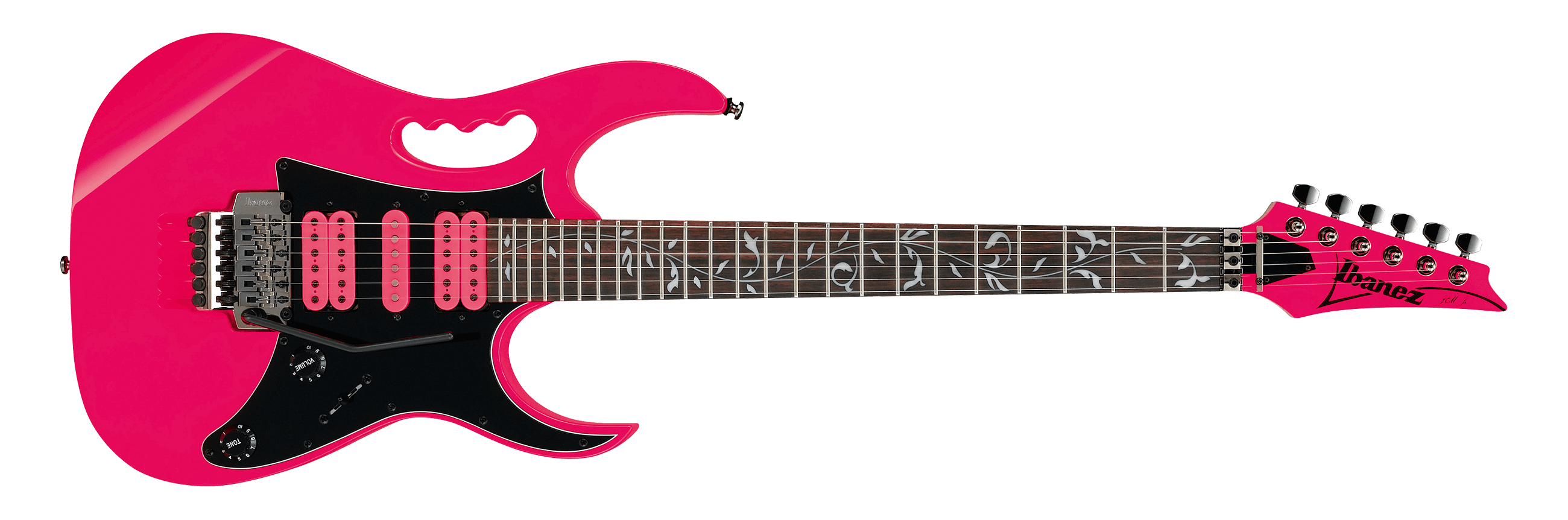 Ibanez JEMJRSPPK Steve Vai Signature Right Handed Pink | Jack's On Queen