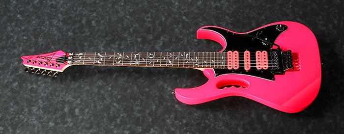 Ibanez JEMJRSPPK Steve Vai Signature Right Handed Pink | Jack's On Queen