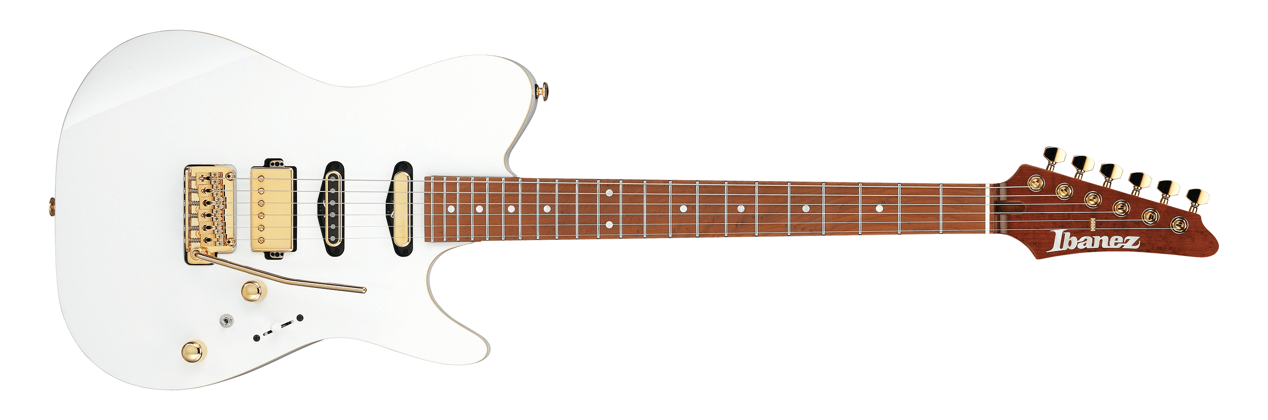 Ibanez LB1-WH Lari Basilio Signature 2021 - White | Jack's On Queen