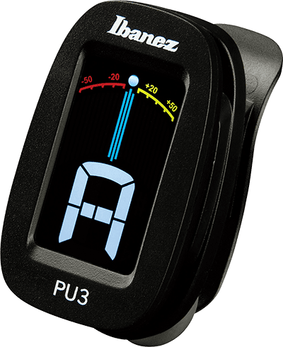 Ibanez Clip Tuner Guitar Tuner PU3-bk | Jack's On Queen