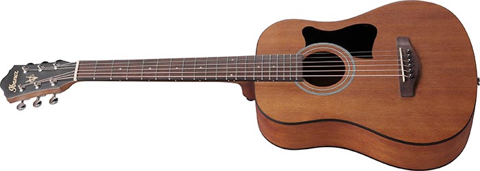 Ibanez V44MINIOPN 6-String RH Short Scale Mini Dreadnought Acoustic Guitar – Open Pore Natural | Jack's On Queen
