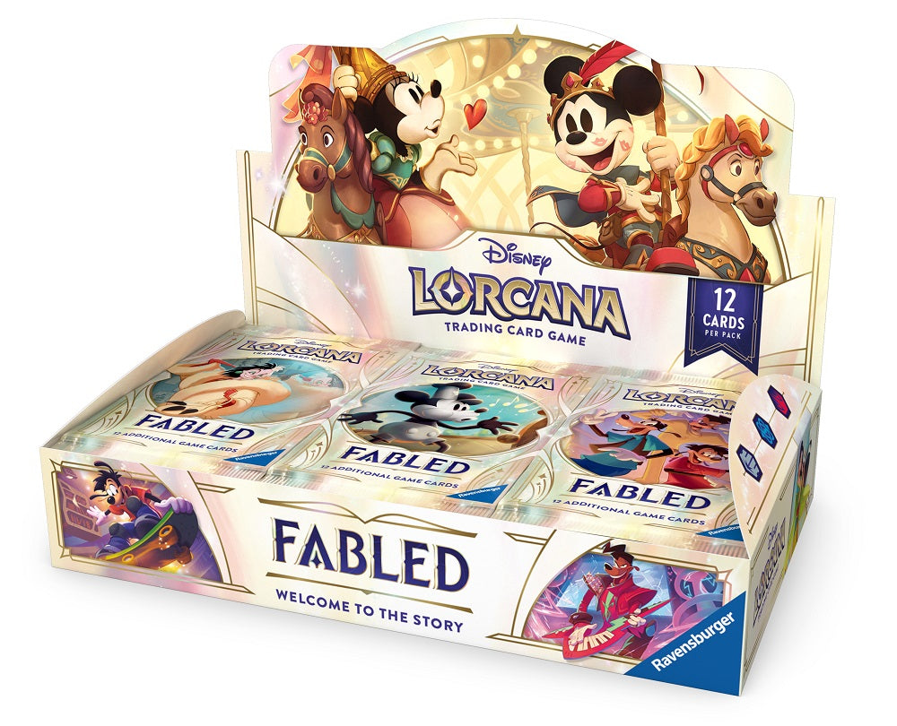 DISNEY LORCANA SET 9 FABLED BOOSTER BOX | Jack's On Queen