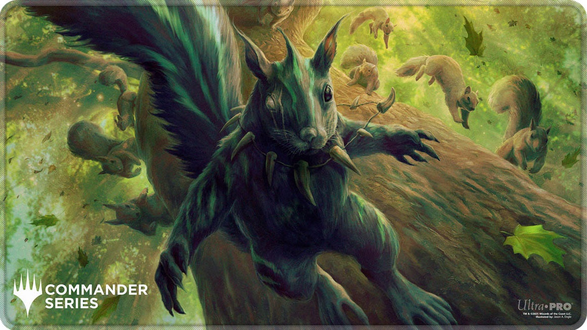 UP PLAYMAT MTG COMMANDER SERIES FAN VOTE 1 CHATTERFANG STITCHED | Jack's On Queen