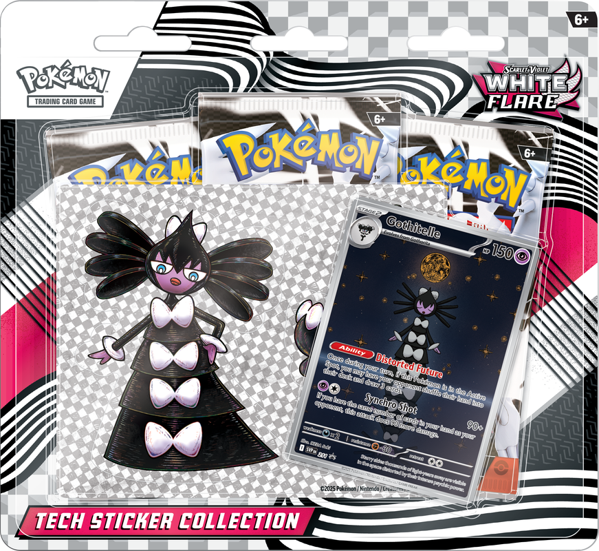 POKEMON SV10.5 WHITE FLARE TECH STICKER COLLECTION | Jack's On Queen