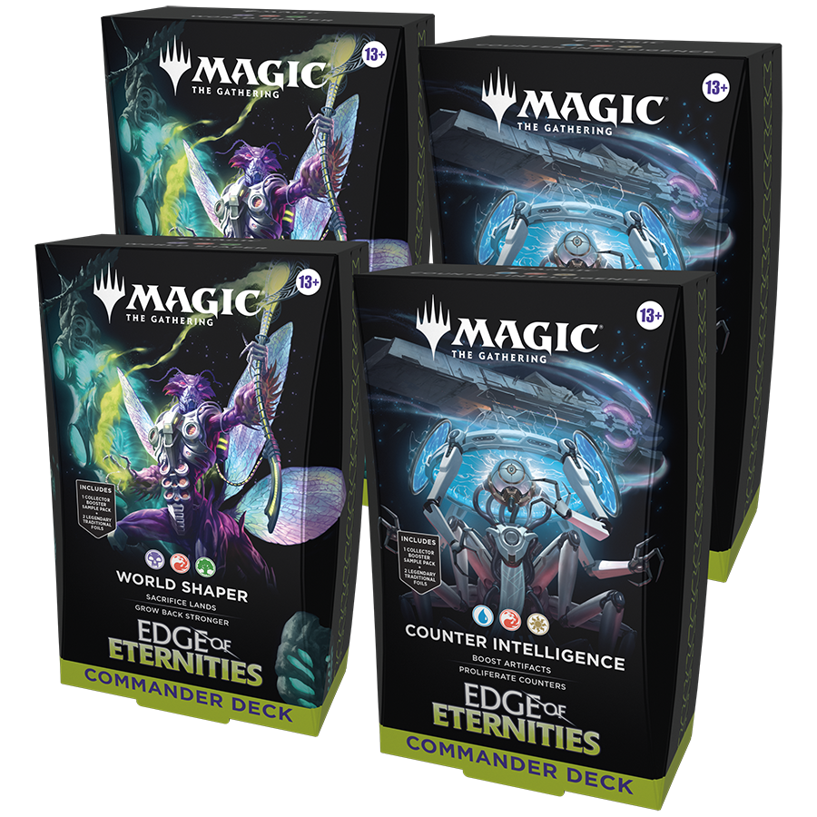 MTG EDGE OF ETERNITIES COMMANDER DECK - COUNTER INTELLIGENCE | Jack's On Queen
