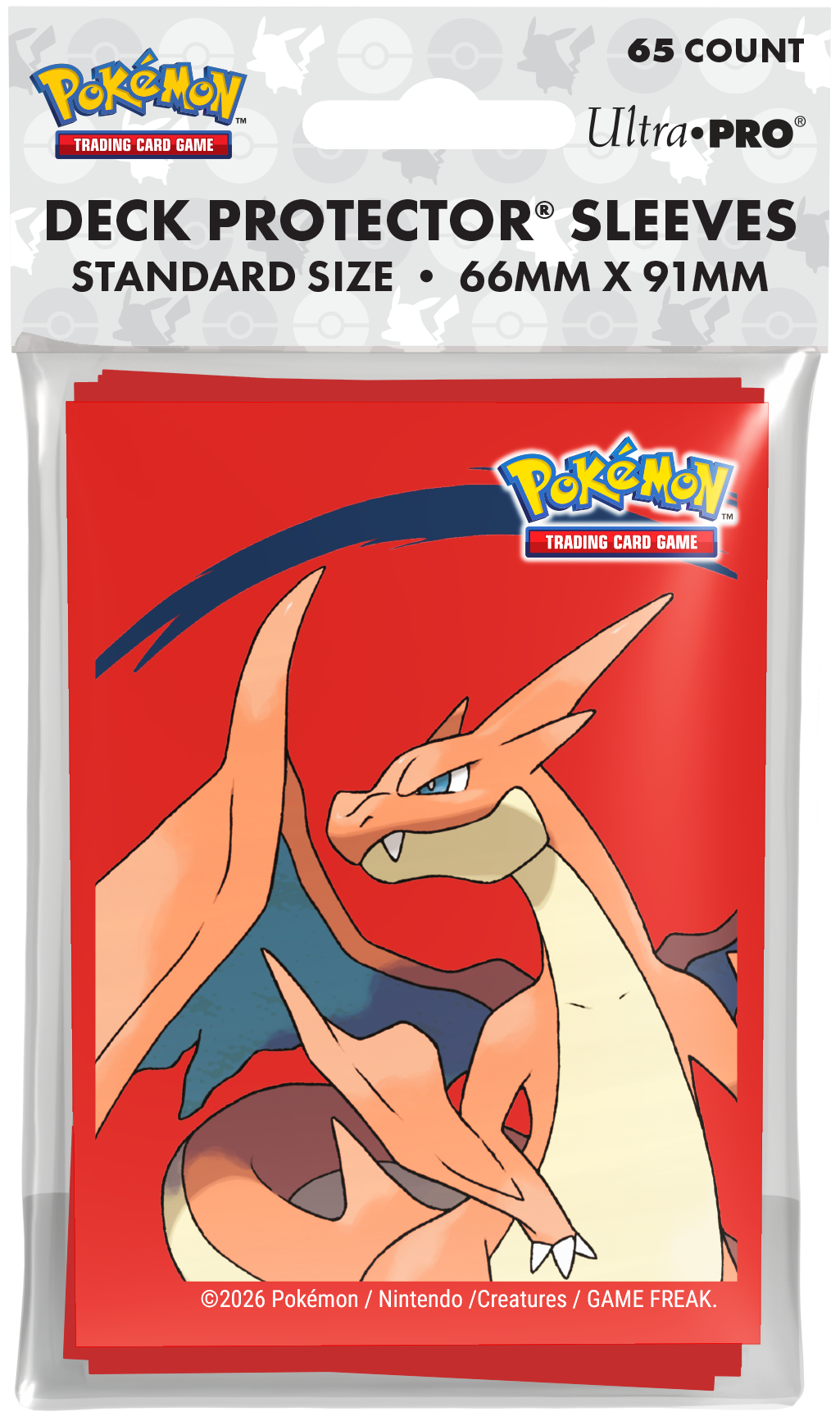 UP D-PRO POKEMON MEGA CHARIZARD Y SLEEVES 65CT | Jack's On Queen