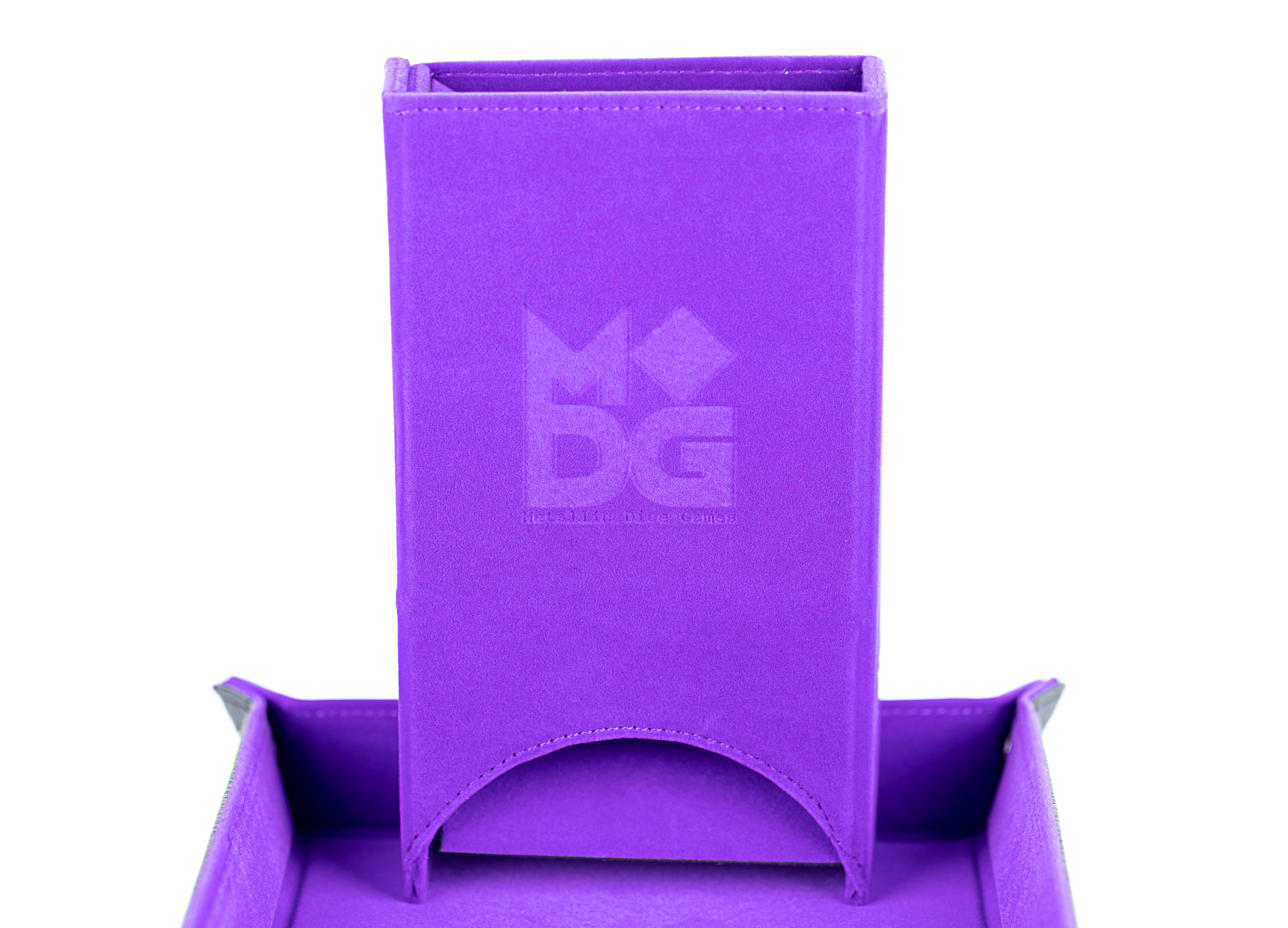FOLD UP DICE TOWER PURPLE (25) | Jack's On Queen