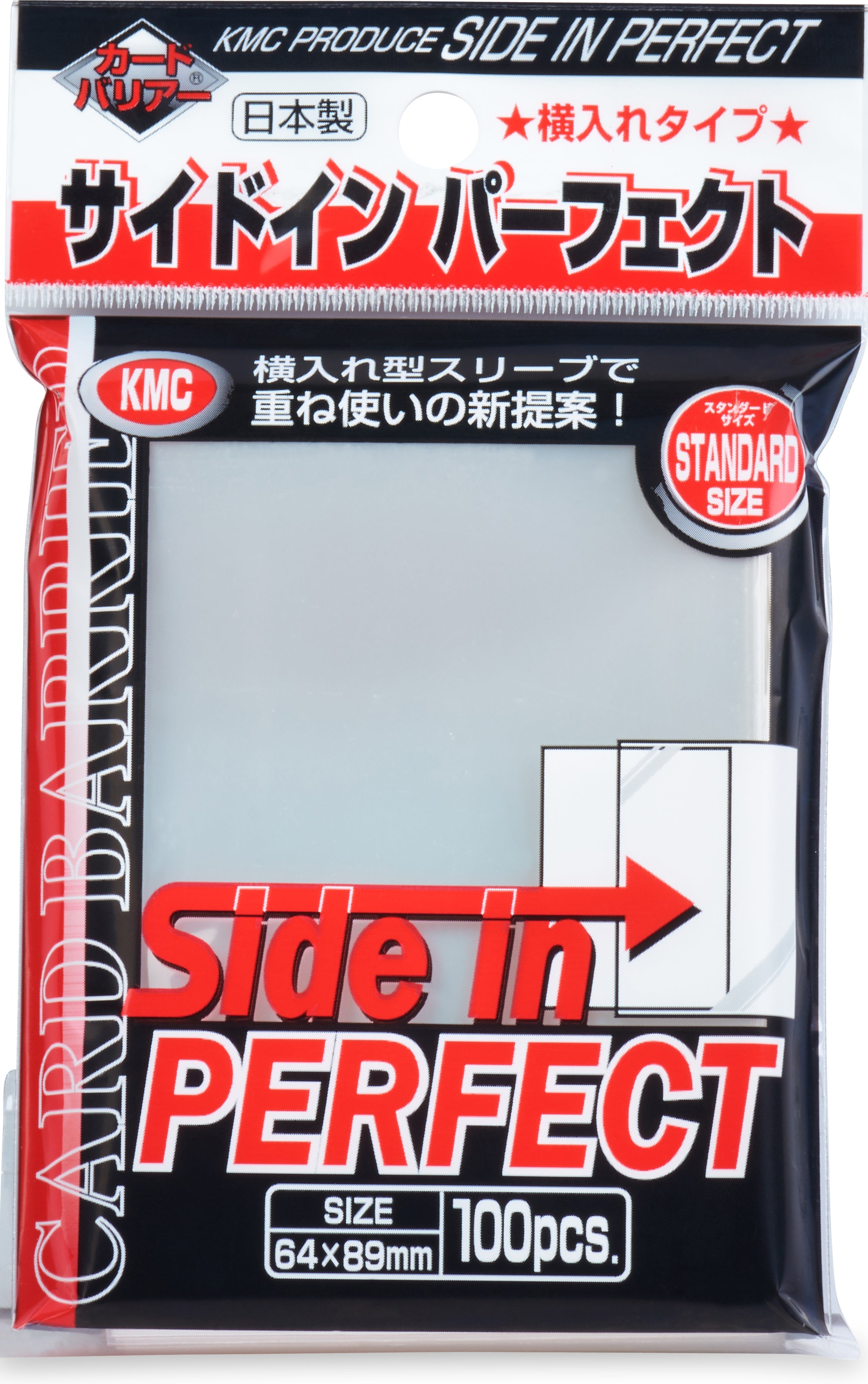 KMC PERFECT FIT SIDE-IN CLEAR SLEEVES 100CT | Jack's On Queen