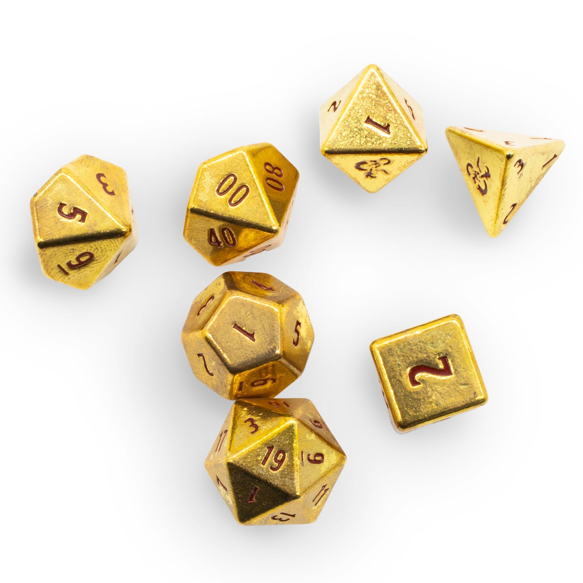 UP DICE HEAVY METAL DND 7-DIE SET 50TH ANNIVERSARY | Jack's On Queen