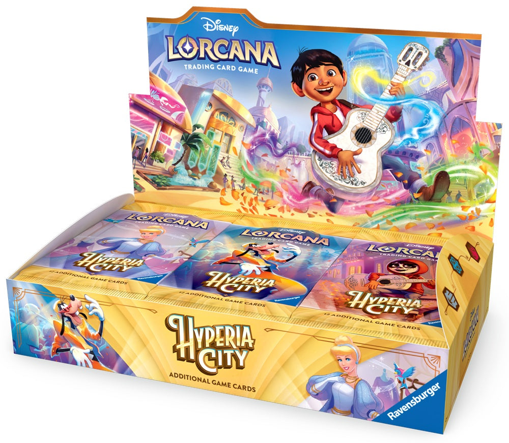 DISNEY LORCANA SET 14 HYPERIA CITY BOOSTER BOX PREORDER | Jack's On Queen