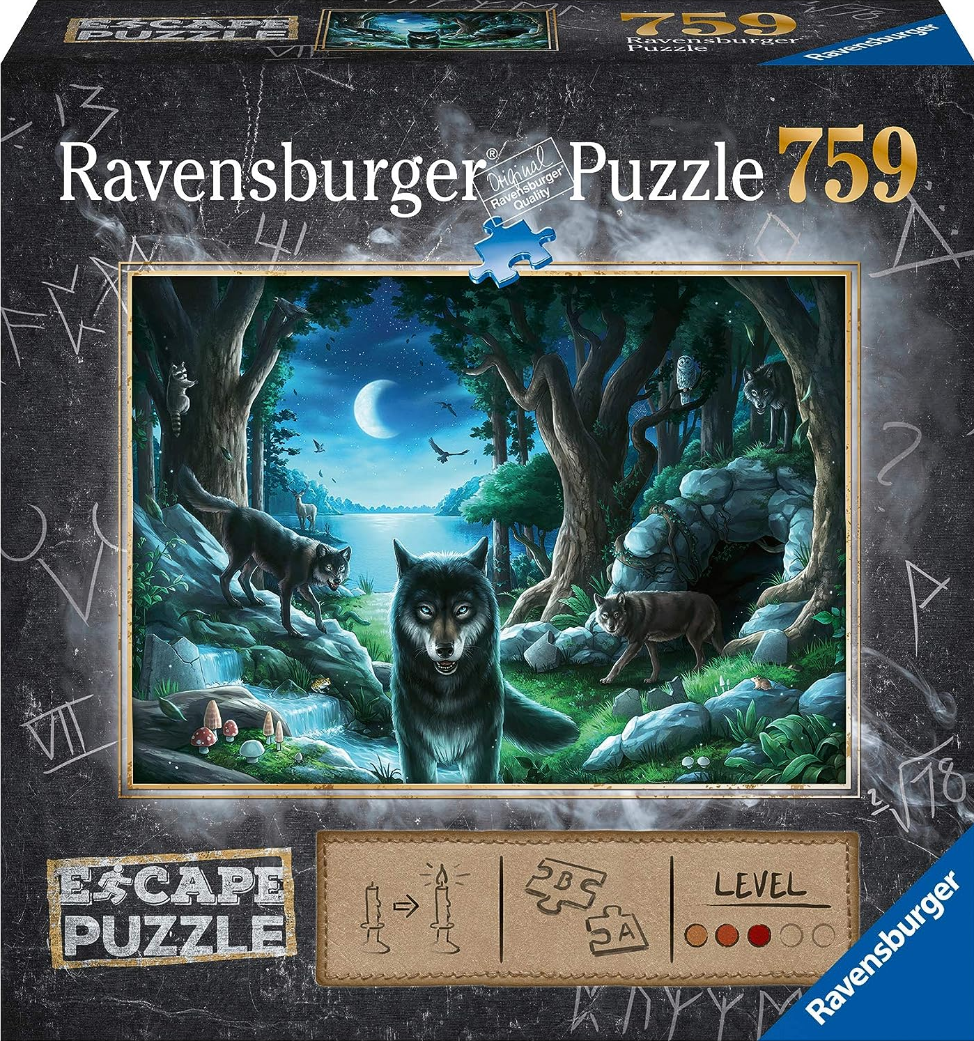 ESCAPE THE CURSE OF THE WOLVES 759PC PUZZLE | Jack's On Queen