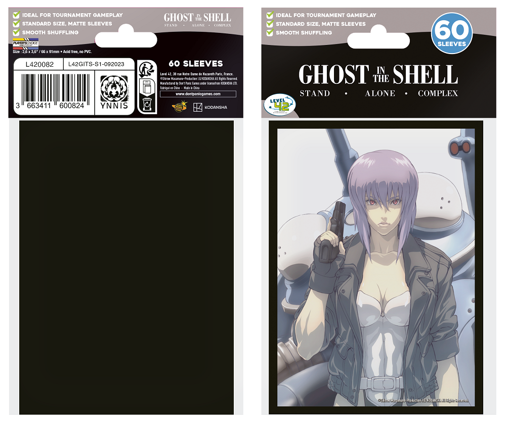 GHOST IN A SHELL STANDARD SLEEVES - THE MAJOR | Jack's On Queen