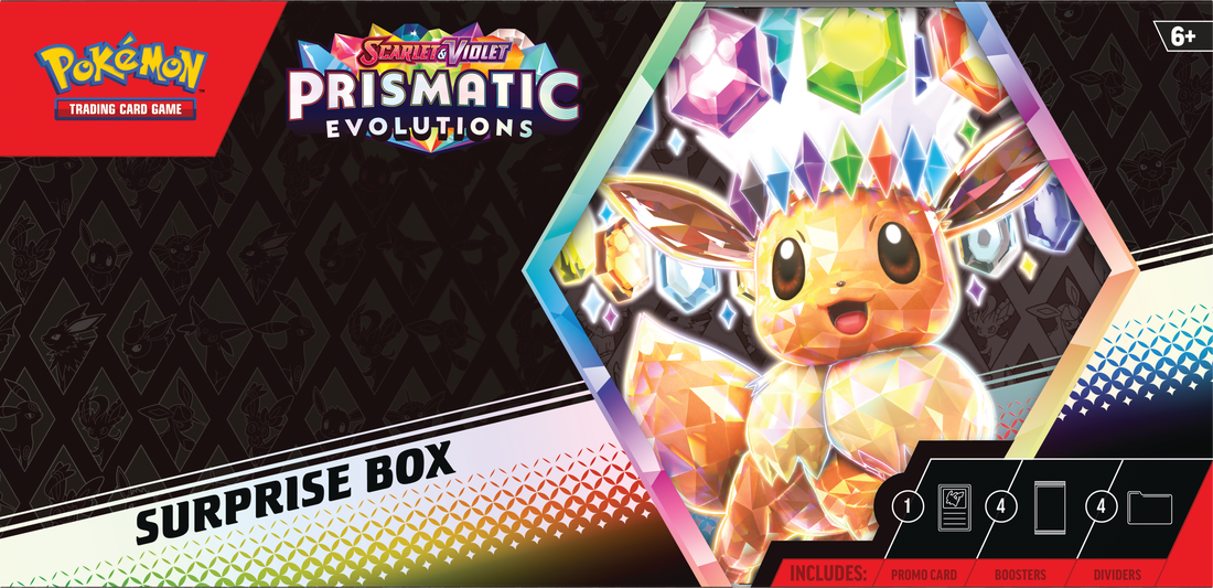 POKEMON SV8.5 PRISMATIC EVOLUTIONS SURPRISE BOX | Jack's On Queen