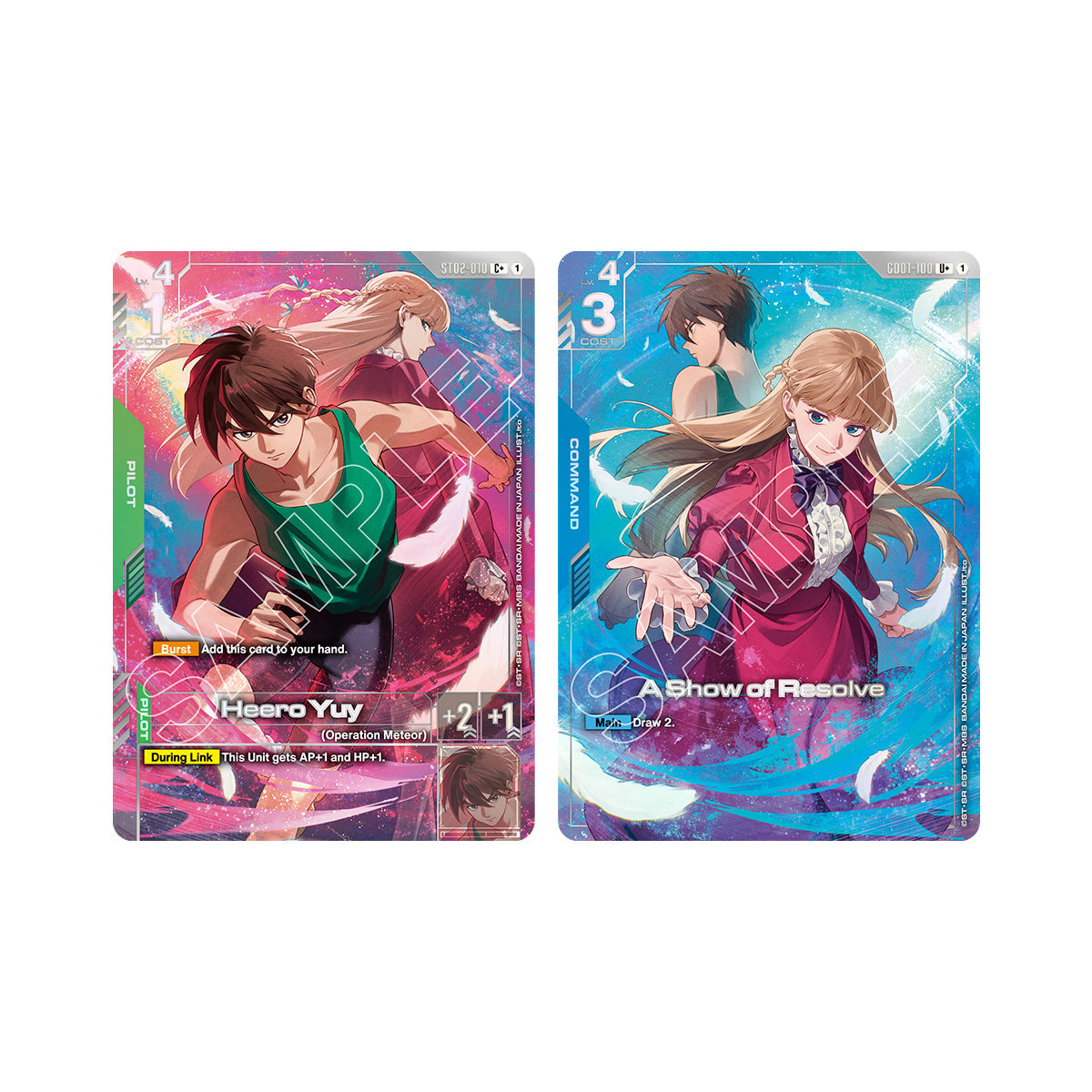 Gundam Card Game - PB01 Premium Accessory Set - Mobile Suit Gundam Wing | Jack's On Queen