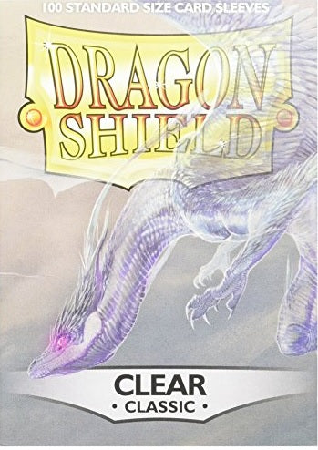 DRAGON SHIELD SLEEVES CLEAR 100CT | Jack's On Queen