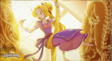 DISNEY LORCANA PLAYMAT SET 4 MAT B RAPUNZEL | Jack's On Queen
