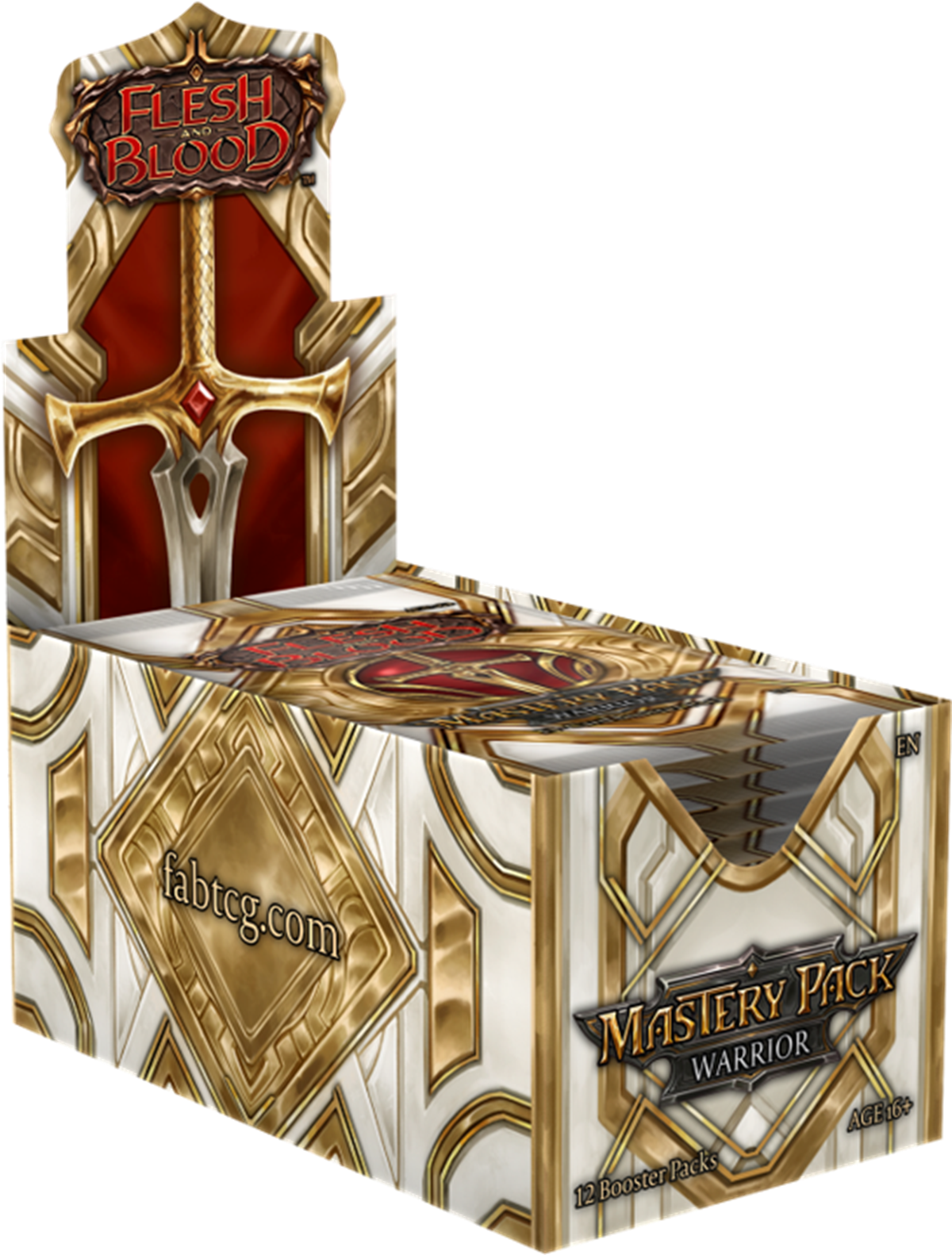 FLESH AND BLOOD MASTERY PACK WARRIOR BOOSTER box (12 packs) | Jack's On Queen