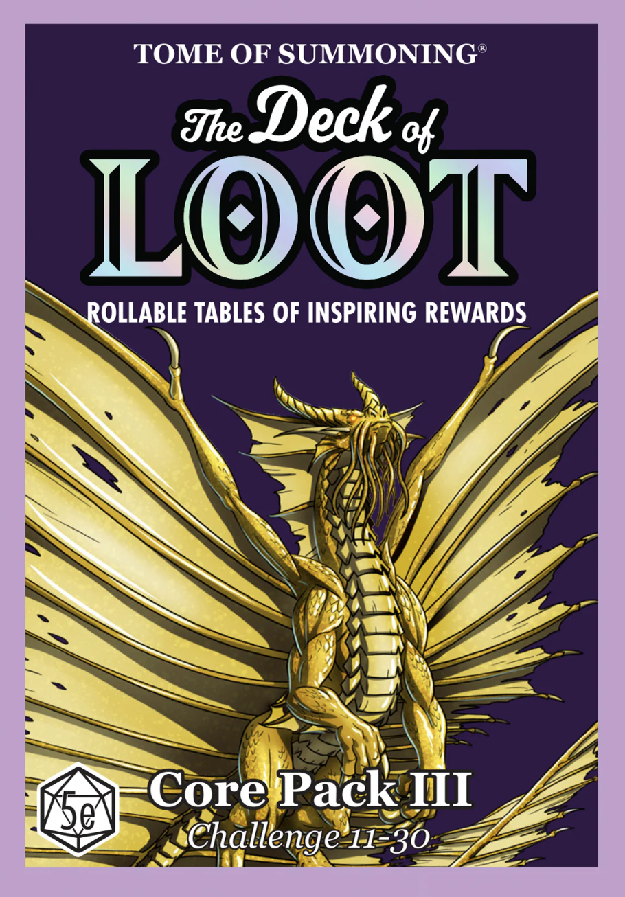 THE DECK OF LOOT: CORE PACK 3 - CR 11-30 - PREORDER | Jack's On Queen