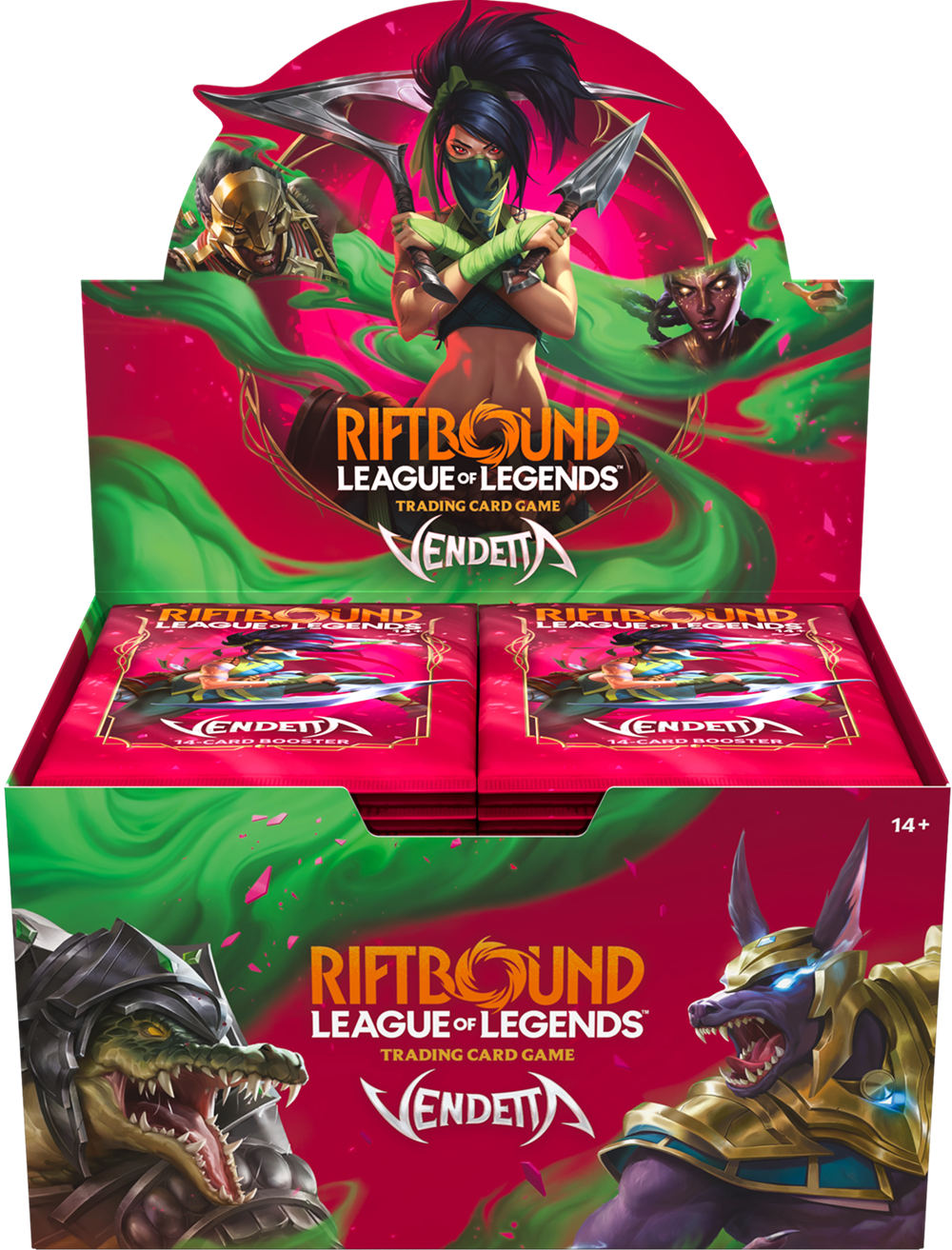 RIFTBOUND LEAGUE OF LEGENDS TCG VENDETTA BOOSTER DISPLAY - PREORDER | Jack's On Queen