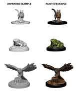 WIZKIDS UNPAINTED MINIS WV4 FAMILIARS | Jack's On Queen