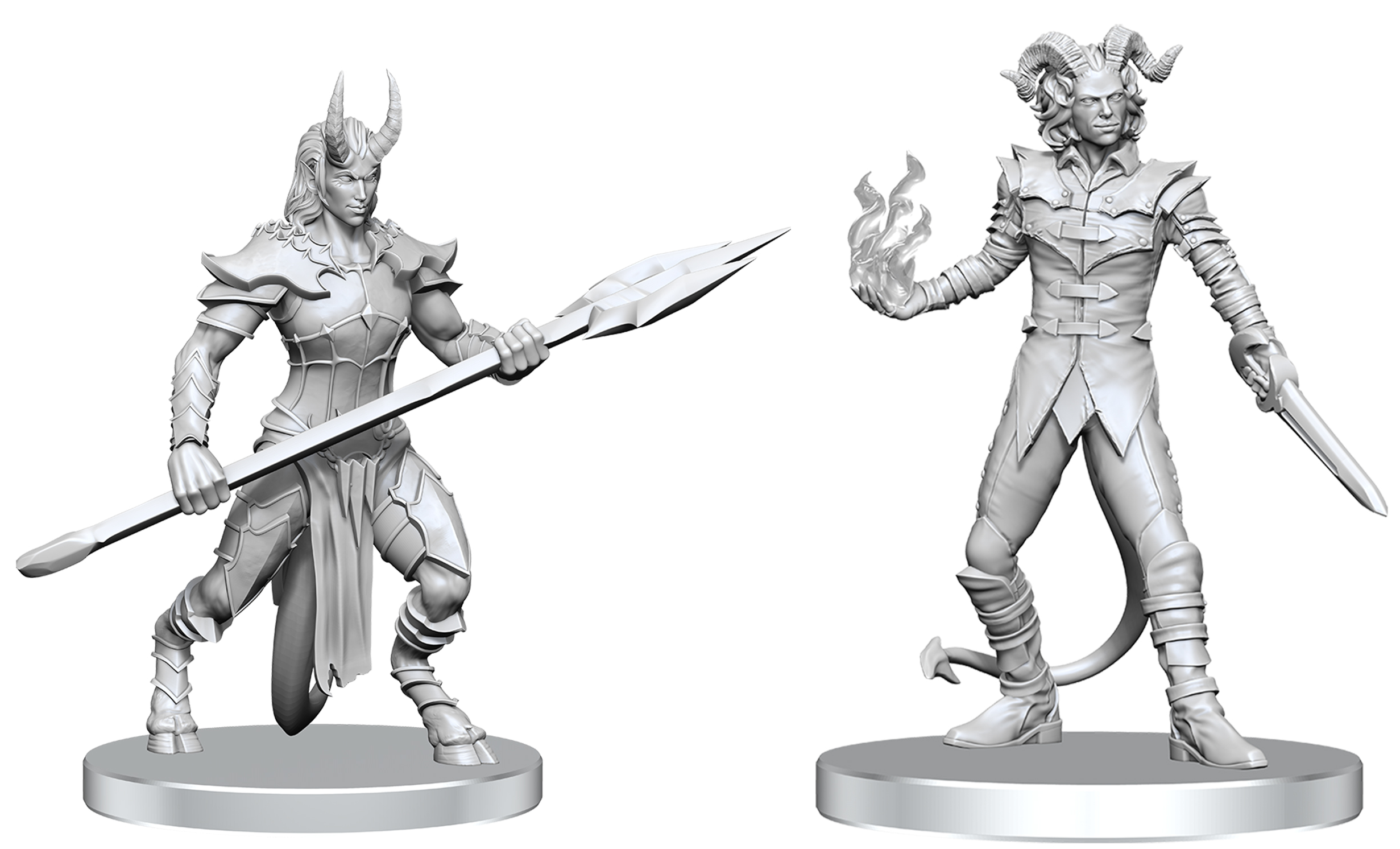 UNPAINTED MINIS WV27 VORDINE (INFANTRY DEVIL) & PITBORN ROGUE | Jack's On Queen